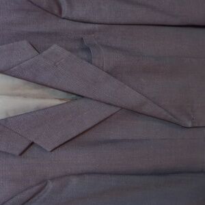 Vintage Christian Dior Monsieur Suit Jacket Men's 44L Black Designer Made in USA